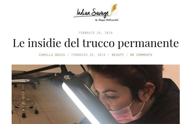 Insidie Trucco Permanente Intervista Sonia Di Meo